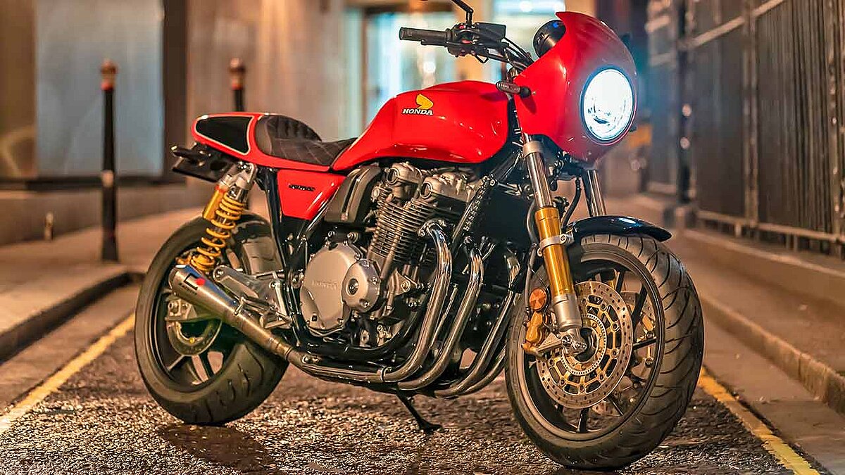 Sondermodell der Honda CB1100 RS nur UK: Die 5Four.