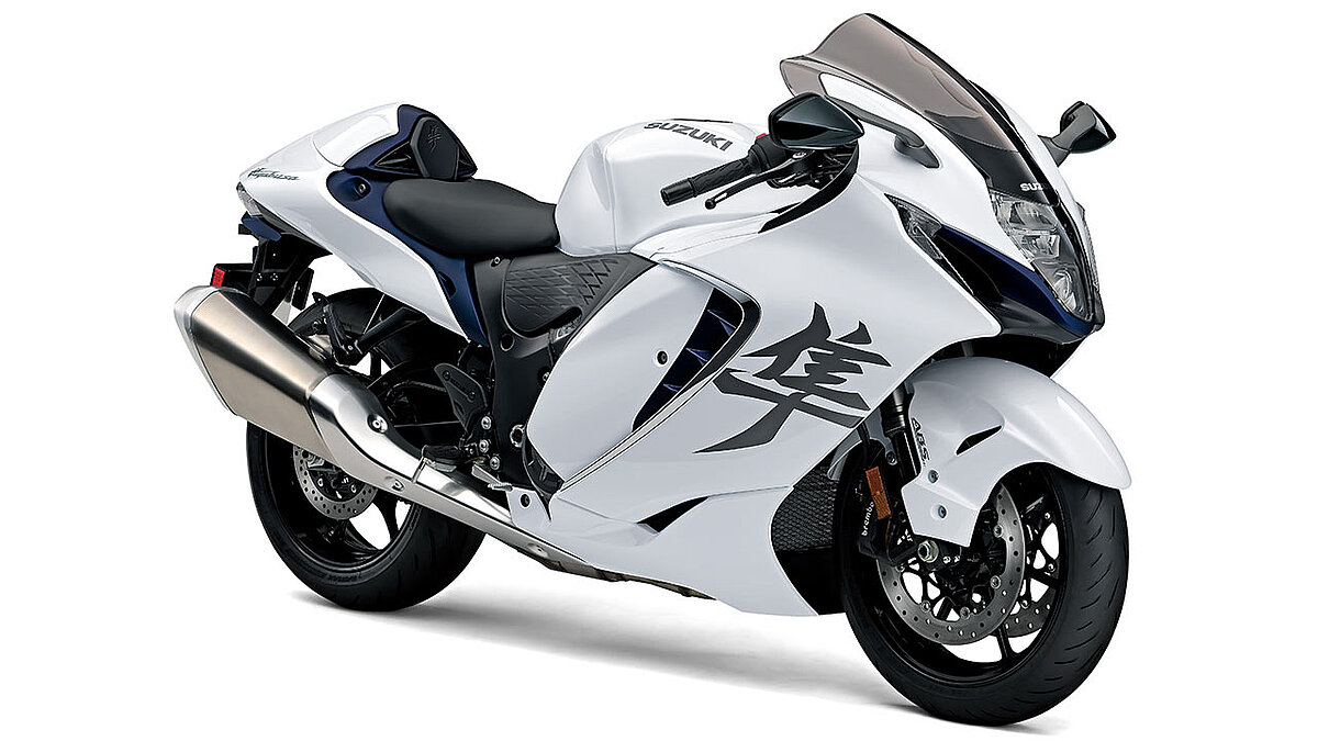 Hayabusa reloaded Vol. 01: Suzuki GSX 1300 RR in Weiß, Modelljahr 2021.