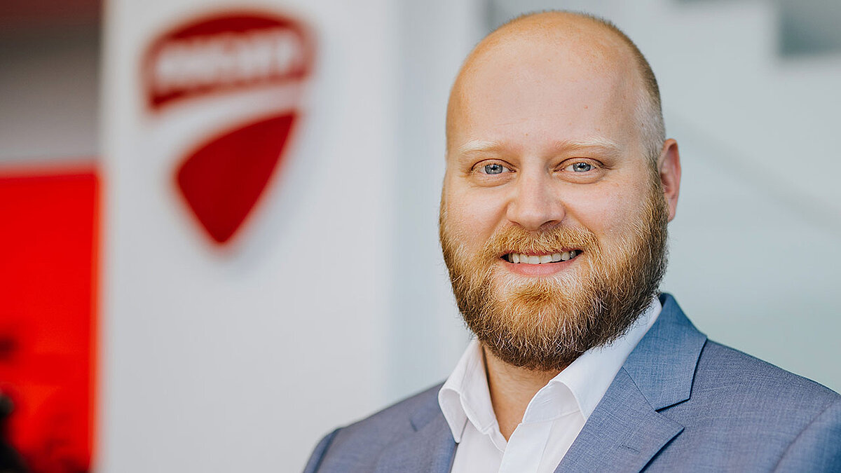 Daniel Konrad ist neuer Chef von Ducati Deutschland.