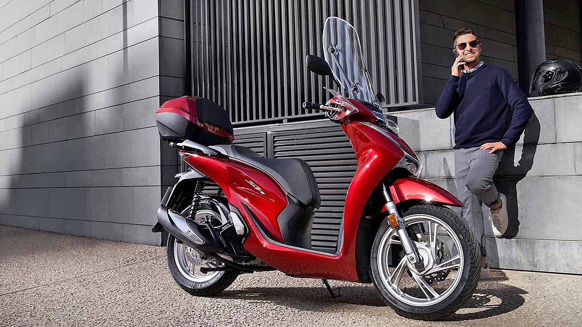 Auf Platz eins der aktuellen Neuzulassungs-Hitliste in Italien: Hondas Cityroller SH125i.