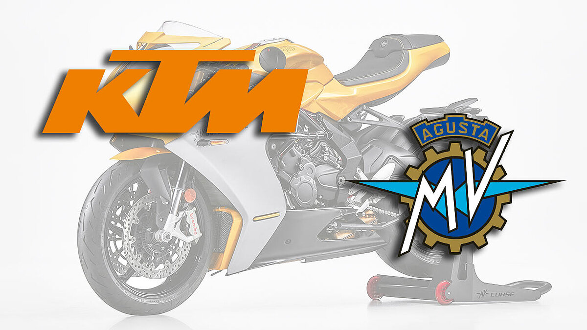 KTM steigt bei MV Agusta ein – zunächst mit 25,1 Prozent.