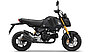 Honda MSX125, Modelljahr 2021, in der Farbe „Matt Gunpowder Black Metallic“.