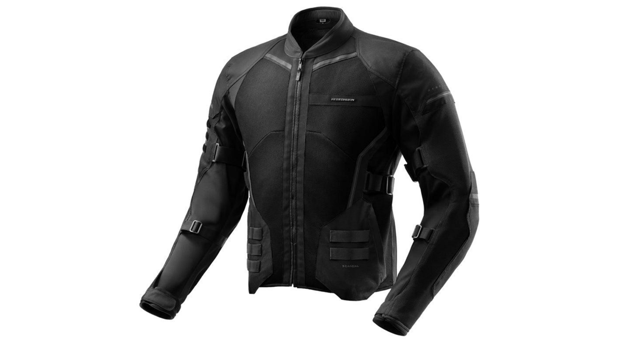 Scandal 3.0 Motorradjacke Schwarz