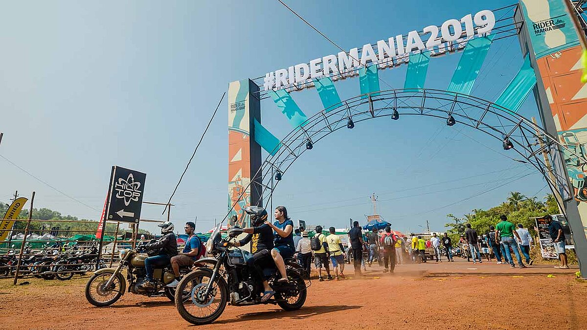 Rider Mania heißt das größte Markentreffen von Royal Enfield, das dieses Jahr bereits zum elten Mal ausgetragen wurde.