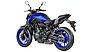 Yamaha MT-07 in der Farbgebung „Icon Blue“.