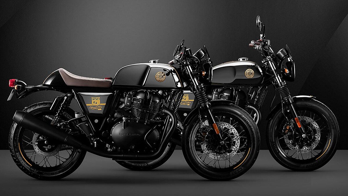 Edle Bikes zum 120. Geburtstag der Marke: Royal Enfield bringt in Kürze eine limitierte Stückzahl von Exklusivmodellen seiner beiden Erfolgsbikes Interceptor INT 650 und Continental GT 650 in den Handel.