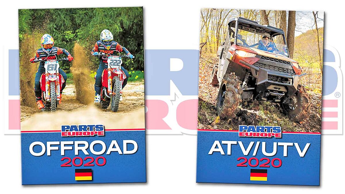 Echte Schwergewichte: Die neuen Kataloge von Parts Europe.