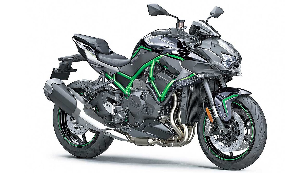 Motorrad gewordene Üppigkeit: Kawasakis neues Naked Bike Z H2.