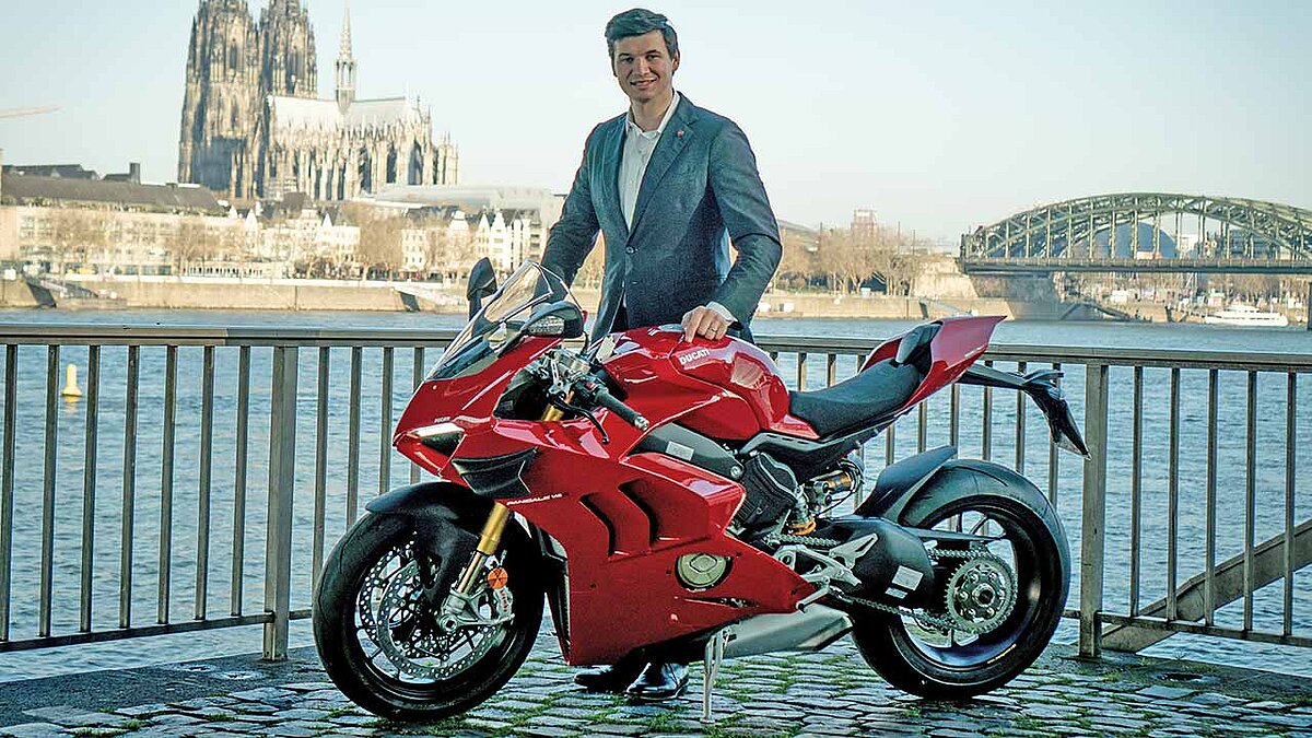 Michael Schlabitz ist neuer Deutschland-Chef von Ducati.