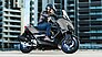 Der XMax 125 von Yamaha, Modelljahr 2021.