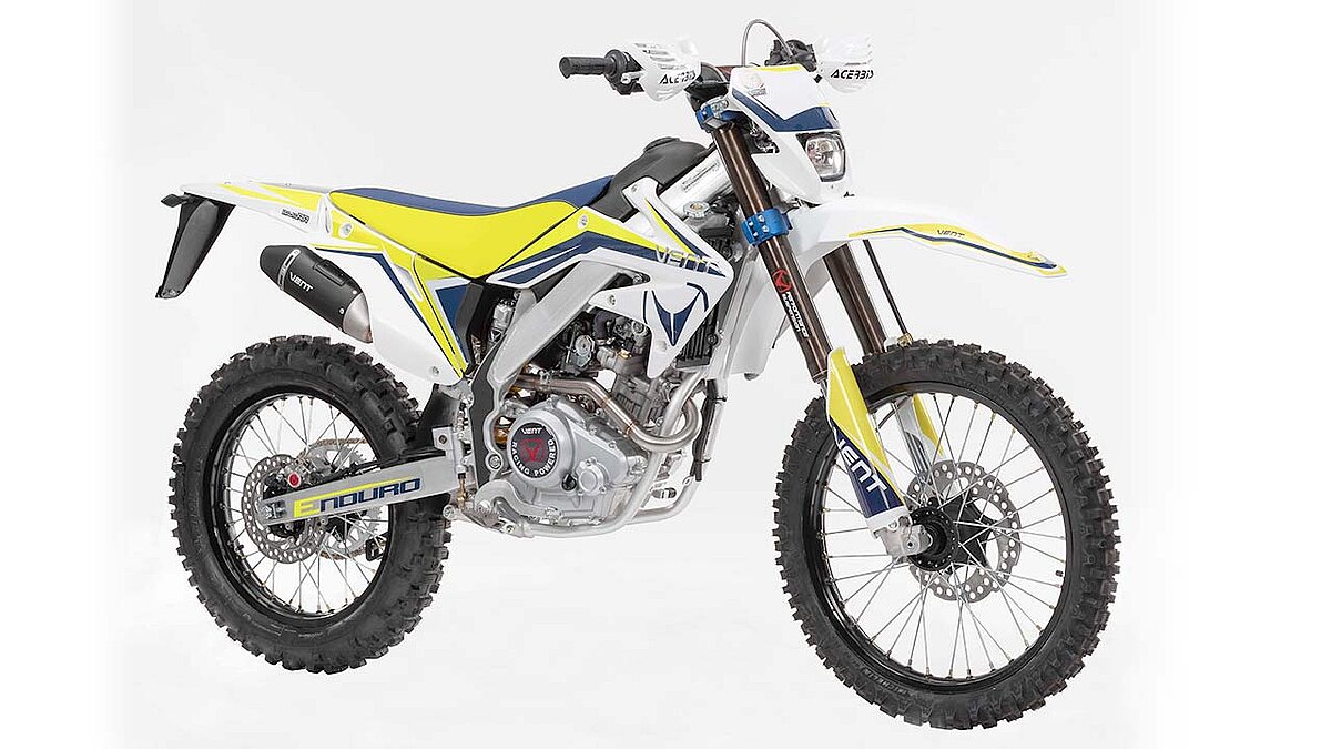 Mit vielen Updates für 2020: Vent Baja 125 RR.