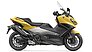 Mit dem Farbschema „Extreme Yellow“ will Yamaha an die T-Max-Urversion erinnern.