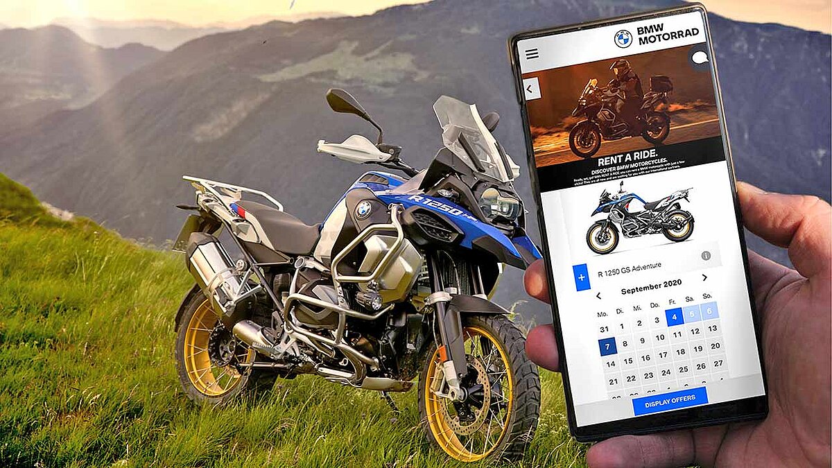 BMW gibt mit „Rent A Ride“ Gas.