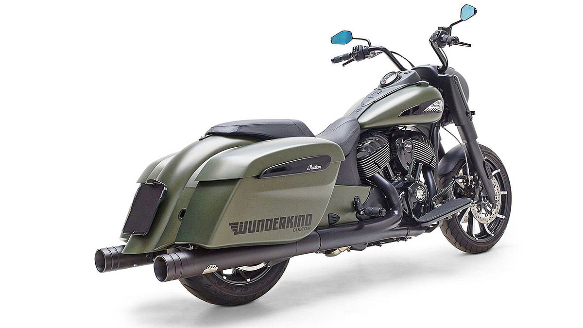 Für die Springfield Dark Horse und andere „Big Boys“ von Indian Motorcycle hat Wunderkind-Custom eine Vielzahl von Ergänzungsteilen entwickelt.