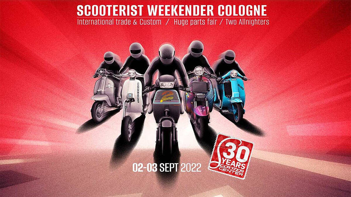 Am ersten Septemberwochenende feiert das Scooter Center mit Kunden und Partnern seinen 30. Geburtstag.