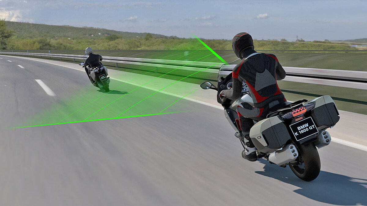 BMW bringt eine Active Cruise Control ins Motorrad.