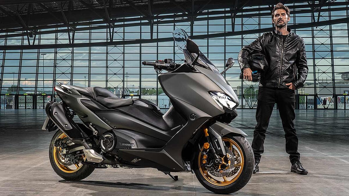 Der TMax von Yamaha, Modelljahr 2021.