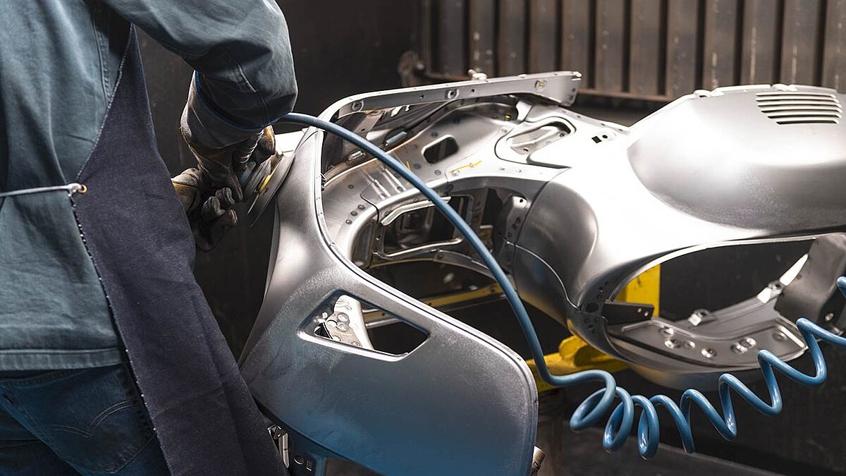 Es geht wieder los in den Piaggio-Werken in Italien.