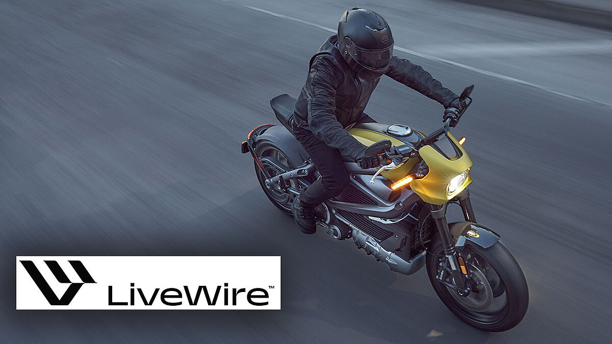 Neues Logo, neues, börsennotiertes Unternehmen: Harley hat mit seiner Elektromarke LiveWire viel vor.