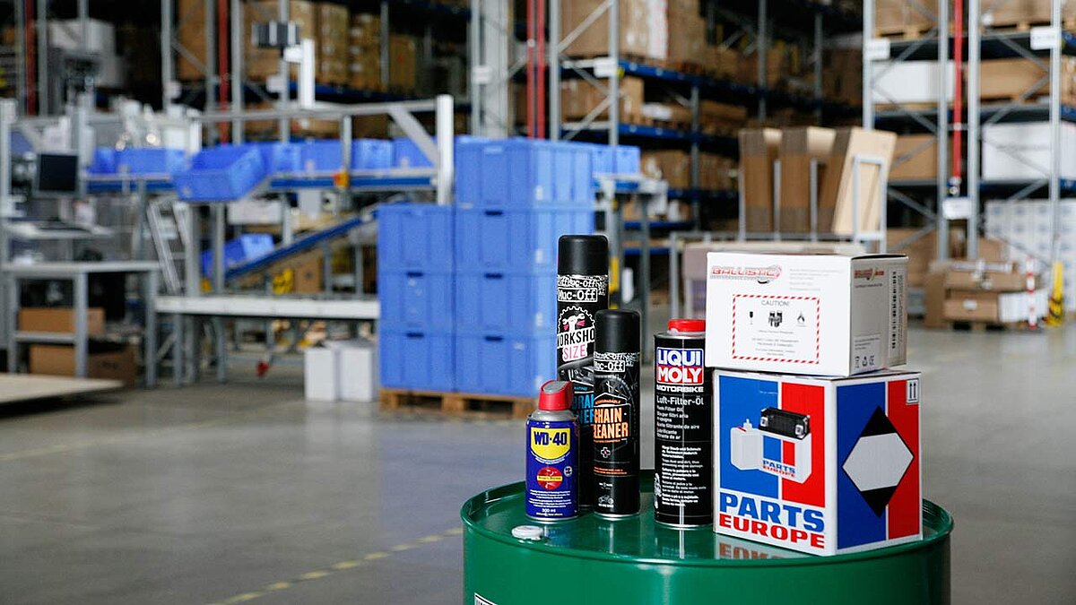 Bei Parts Europe hält man den Warenfluss aufrecht.