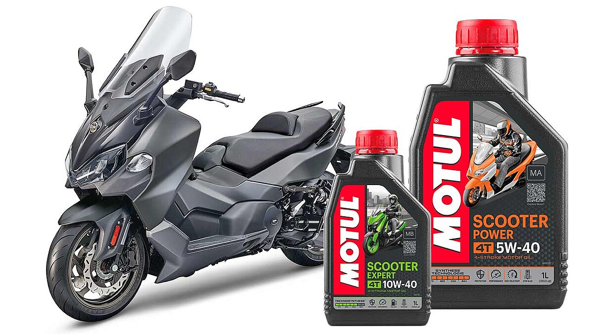 SYM arbeitet künftig mit den Schmierstoffspezialisten von Motul zusammen.