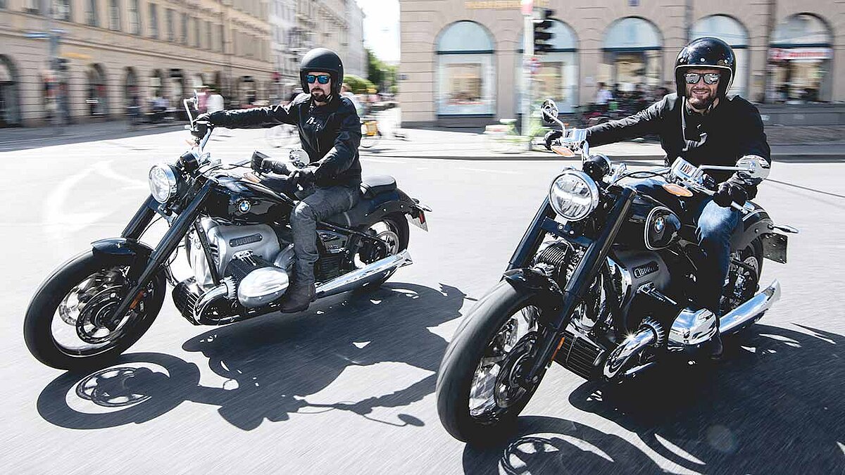 Eine Tour durch München zaubert ein fettes Grinsen ins Gesicht – vor allem, wenn man auf einer dicken R 18 sitzt.