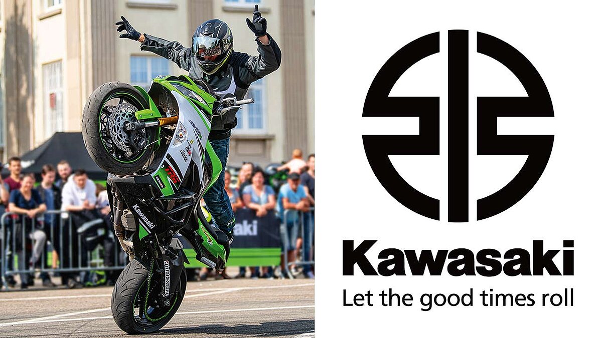 Actiontag in Grün am 23./24. Juli am Technik-Museum in Speyer, bei den Kawasaki Days 2022.