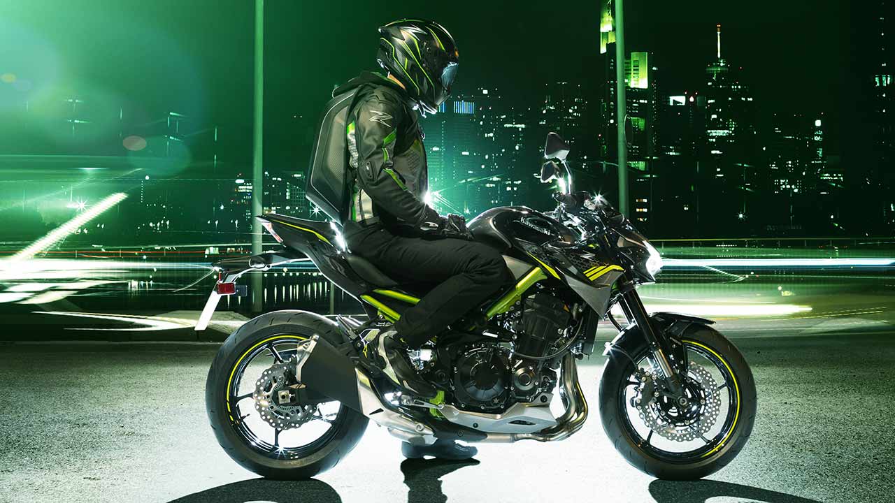 Das bestplatzierte Motorrad in Spaniens Zulassungsstatistik 2021: Kawasakis Z900 mit 2.684 Einheiten.