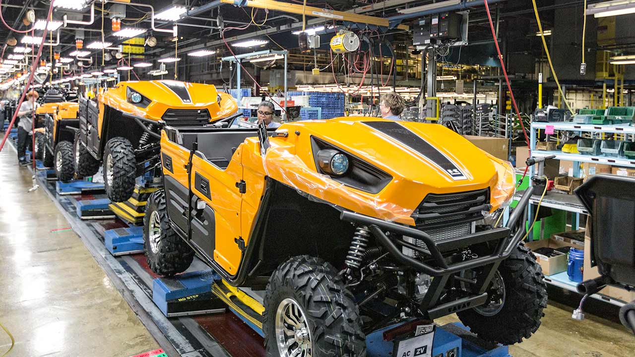 ATVs, Motorräder und Co. will Kawasaki künftig verstärkt auf amerikanischem Boden fertigen.