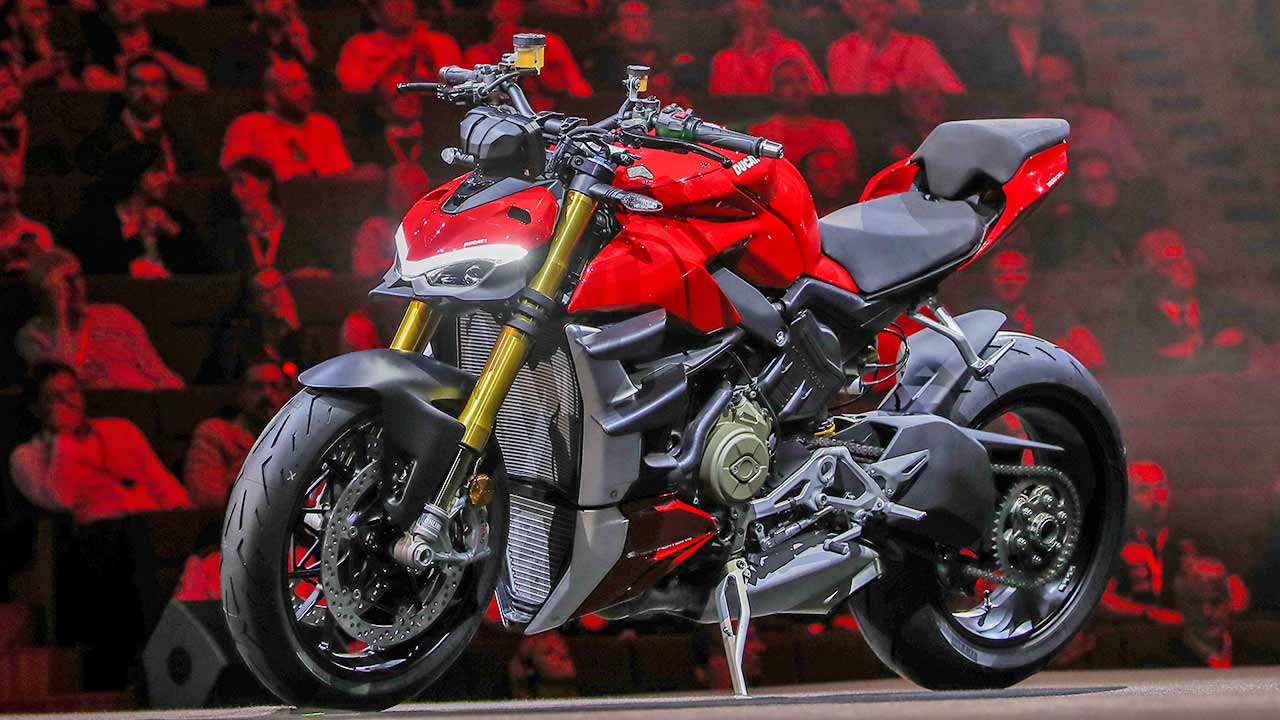 Eine wahre Mean Machine: Ducatis neue Streetfighter V4.