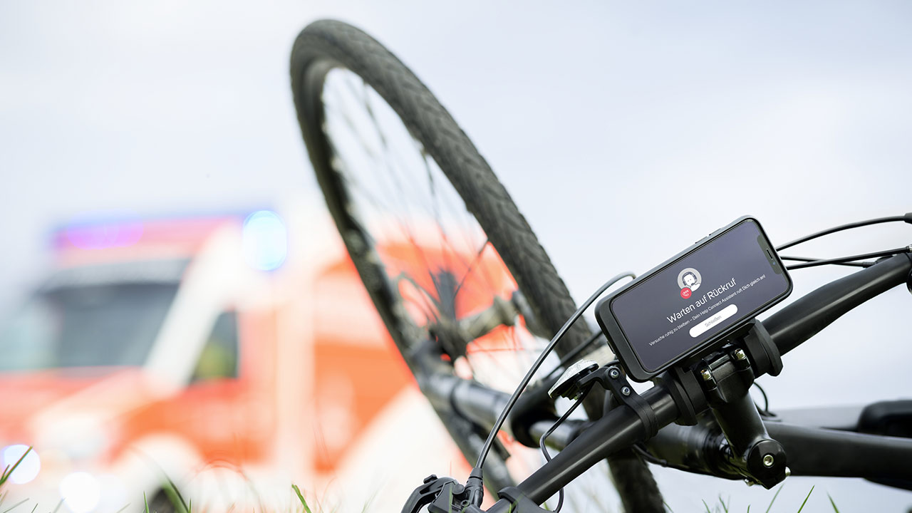 Auch für E-Bikes mit Bosch-Antrieb gibt es das Notruf-System bereits.