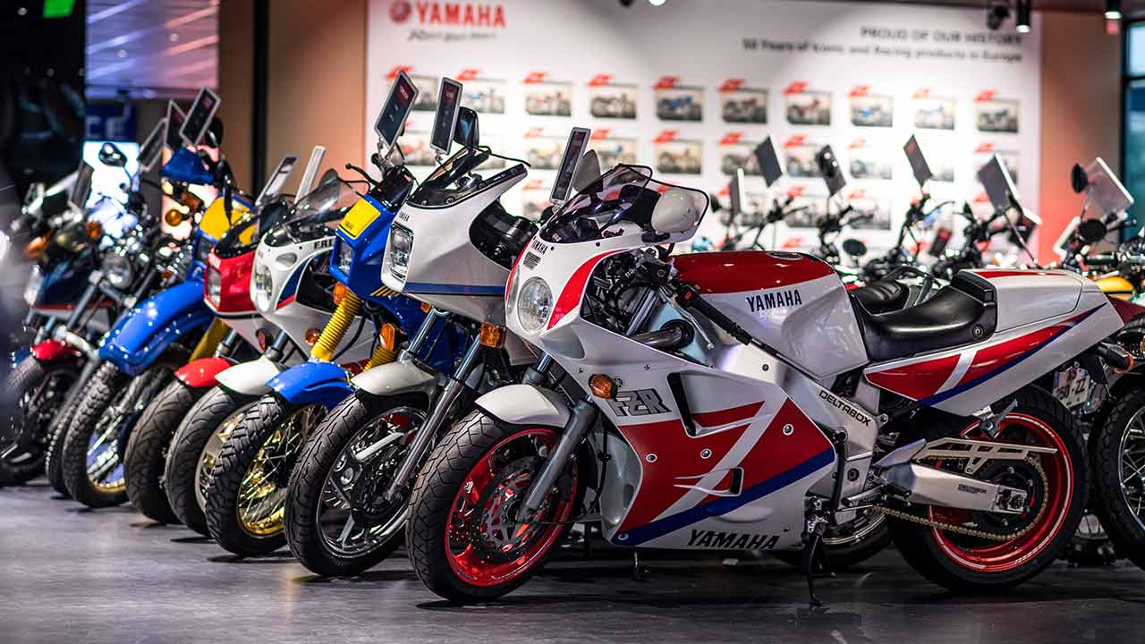 Yamahas Motor Collection Hall befindet sich seit Kurzem in Amsterdam.