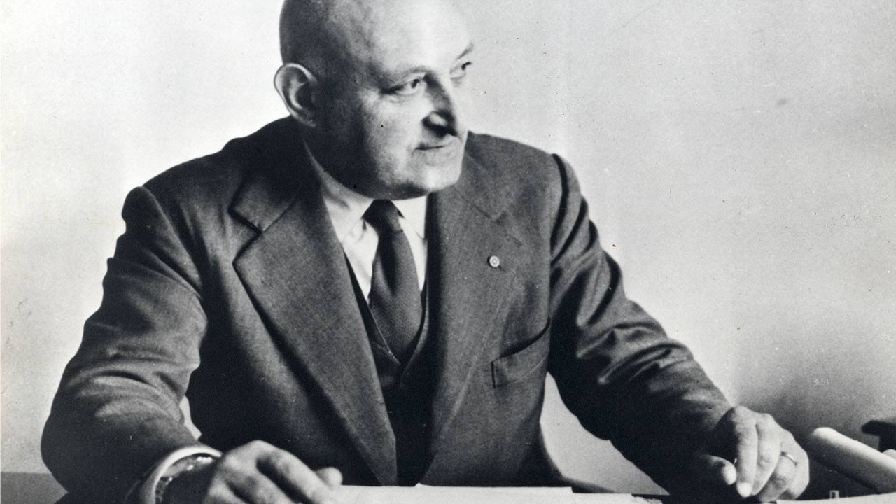 Corradino D'Ascanio (1891-1981): Der Luftfahrt-Ingenieur und Tüftler gilt als Erfinder der Vespa.